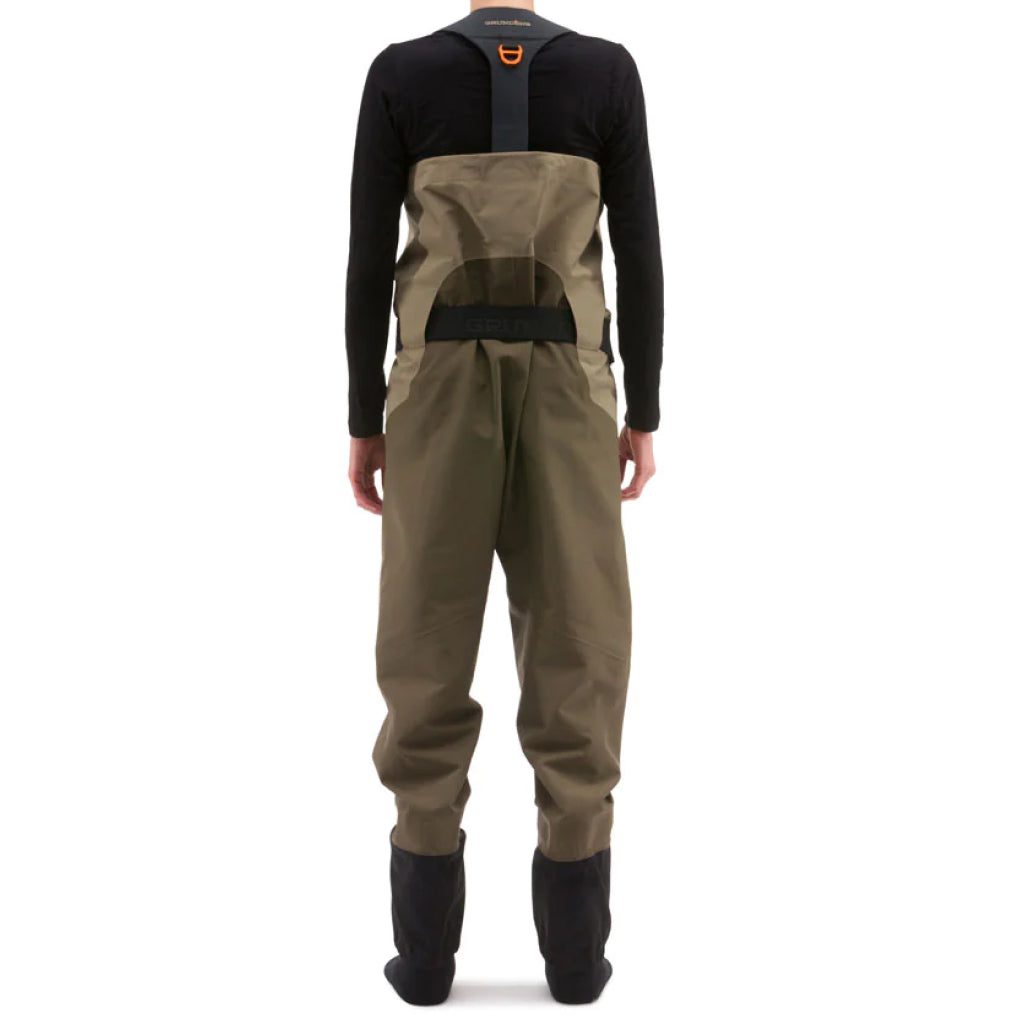 Grundens Boundary Stockingfoot Wader - Men's Stone / Otter XL 12-13