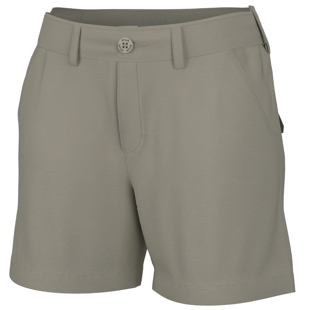 HUK Performance Fishing Nxtlvl 7 Short - Mens, Overcast Grey, Extra Large,  H2000 