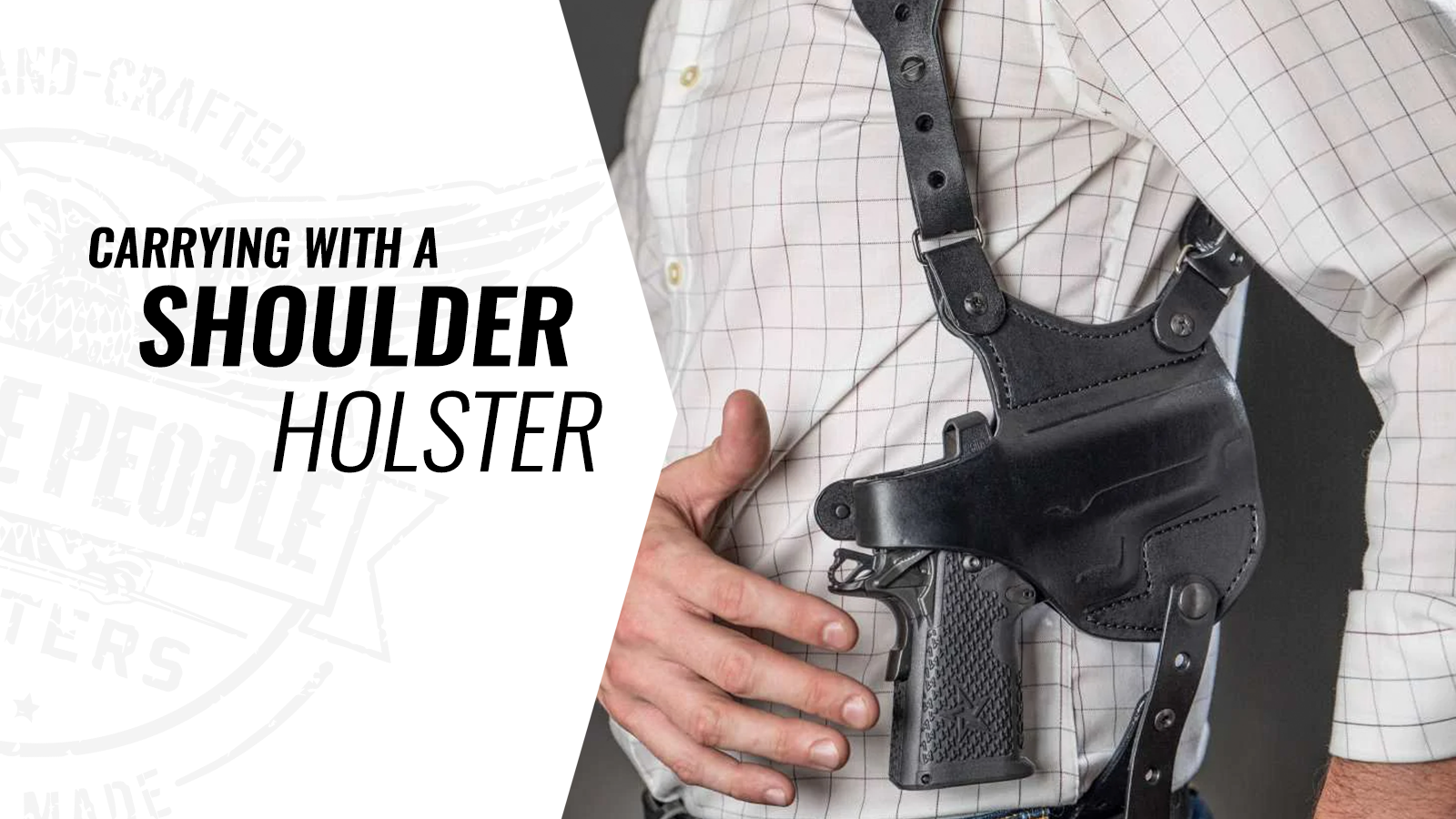 Universal Shoulder Gun Holster, Concealed Carry