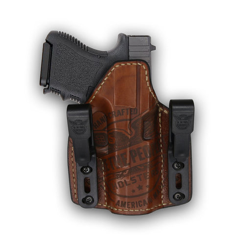 Glock 26 leather holster