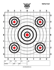 types of printable targets and where to get free shooting targets