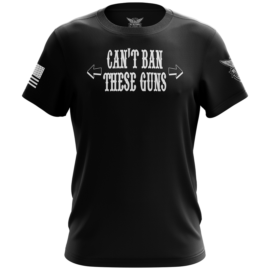 Can't Ban These Guns Short Sleeve Shirt – wethepeopleholsters.com