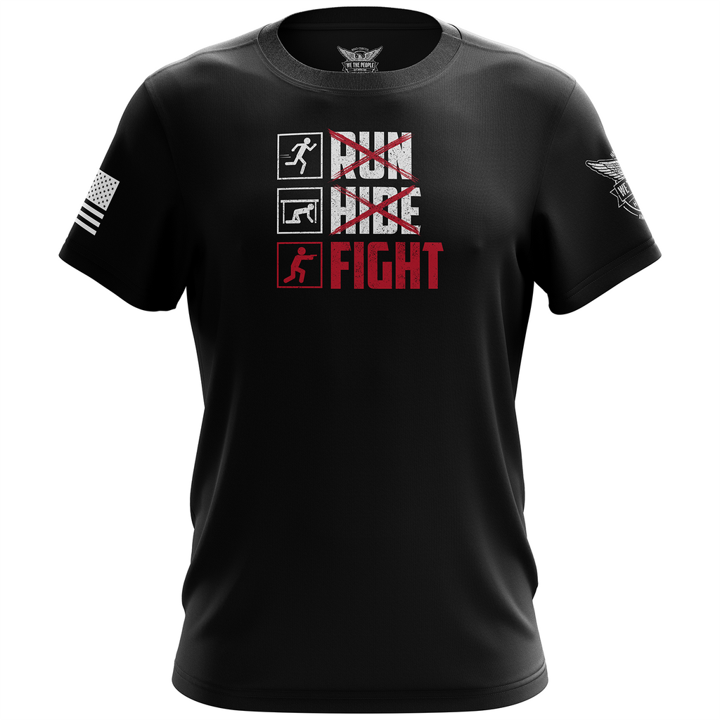 run-hide-fight-short-sleeve-shirt