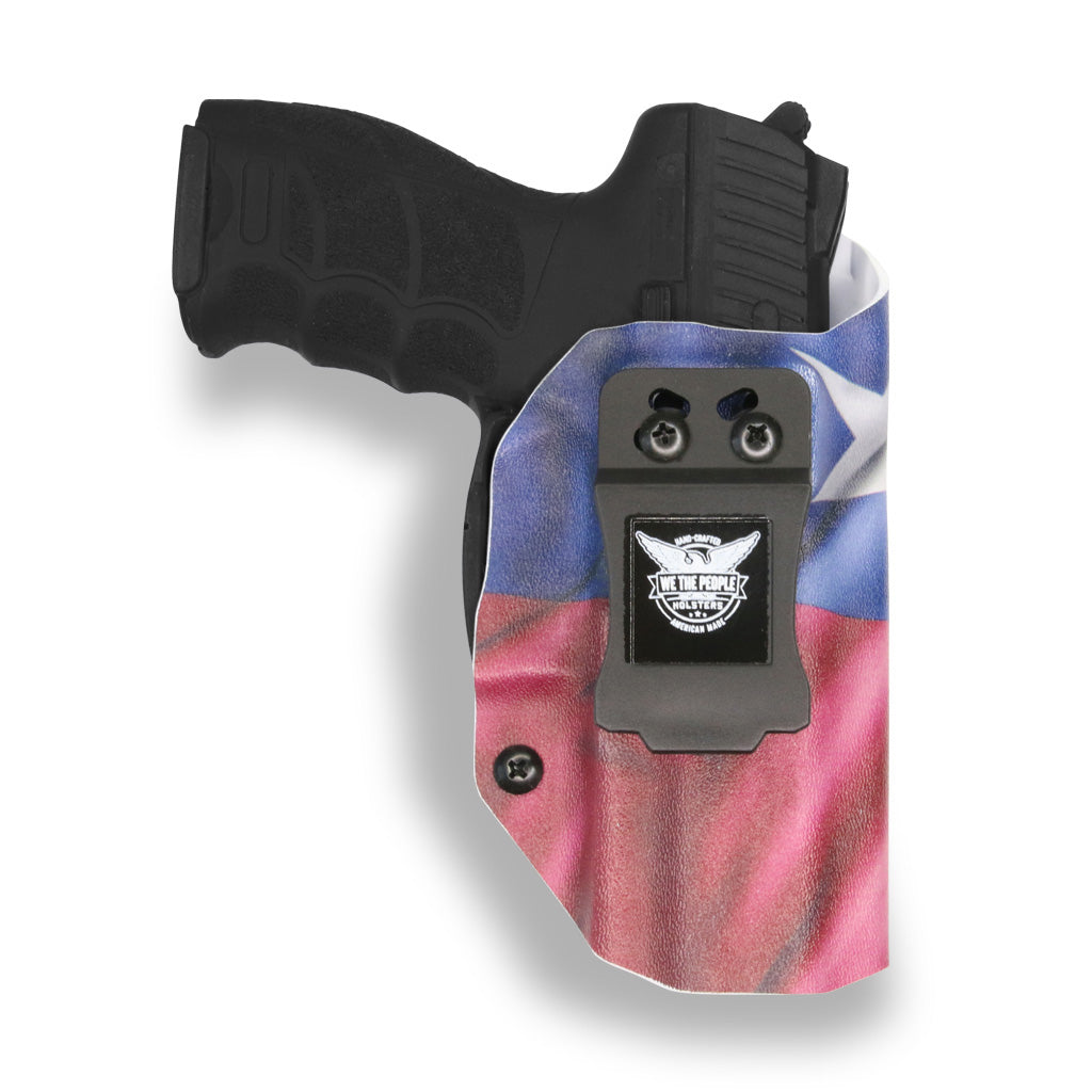 We The People Holsters - Gun Flag - Right Hand - IWB Holster Compatible  with Sig Sauer P320SC / P250SC (Color: Gun Flag, Tamaño: Right Hand)