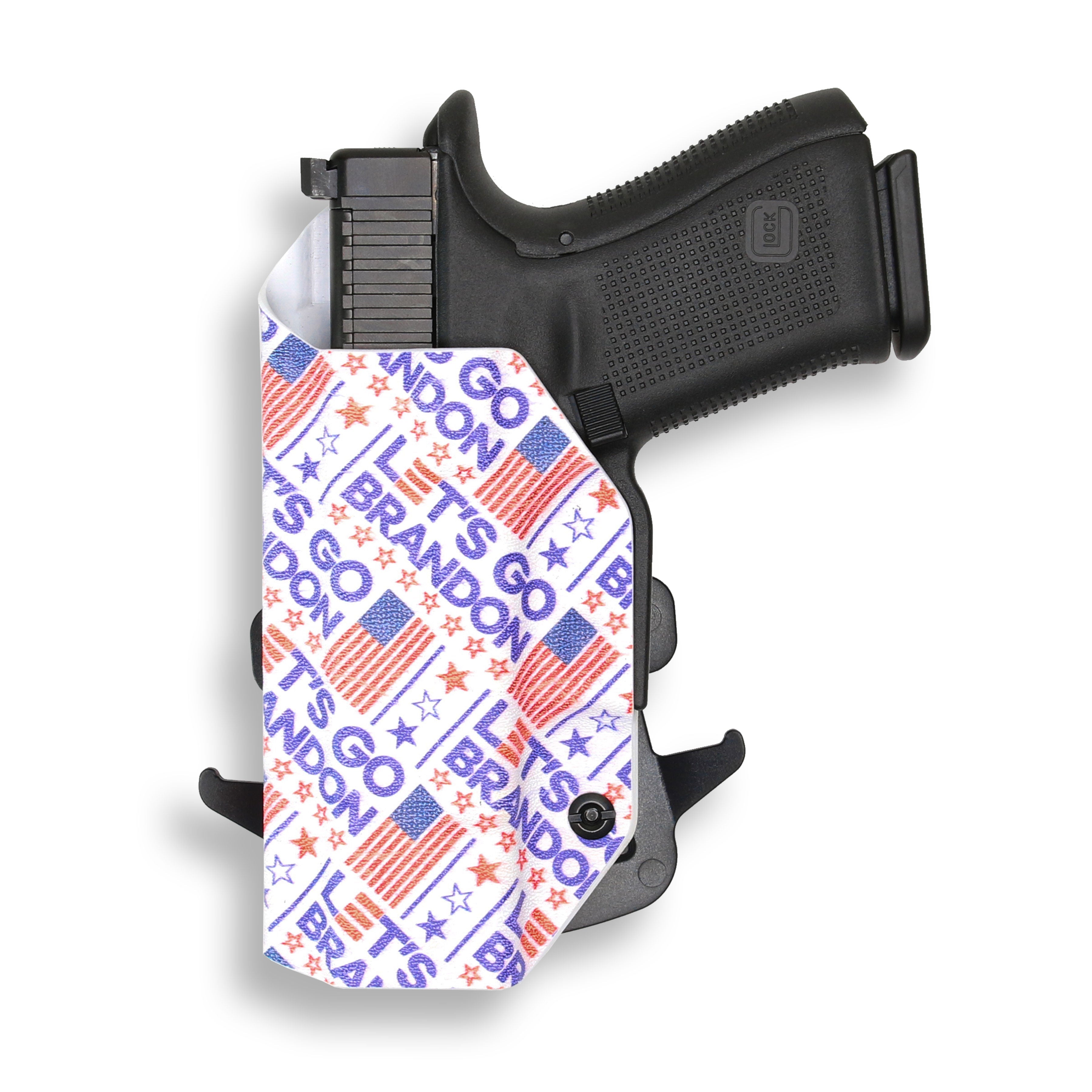 Let's Go Brandon Custom Printed Holster - OWB Kydex Holster