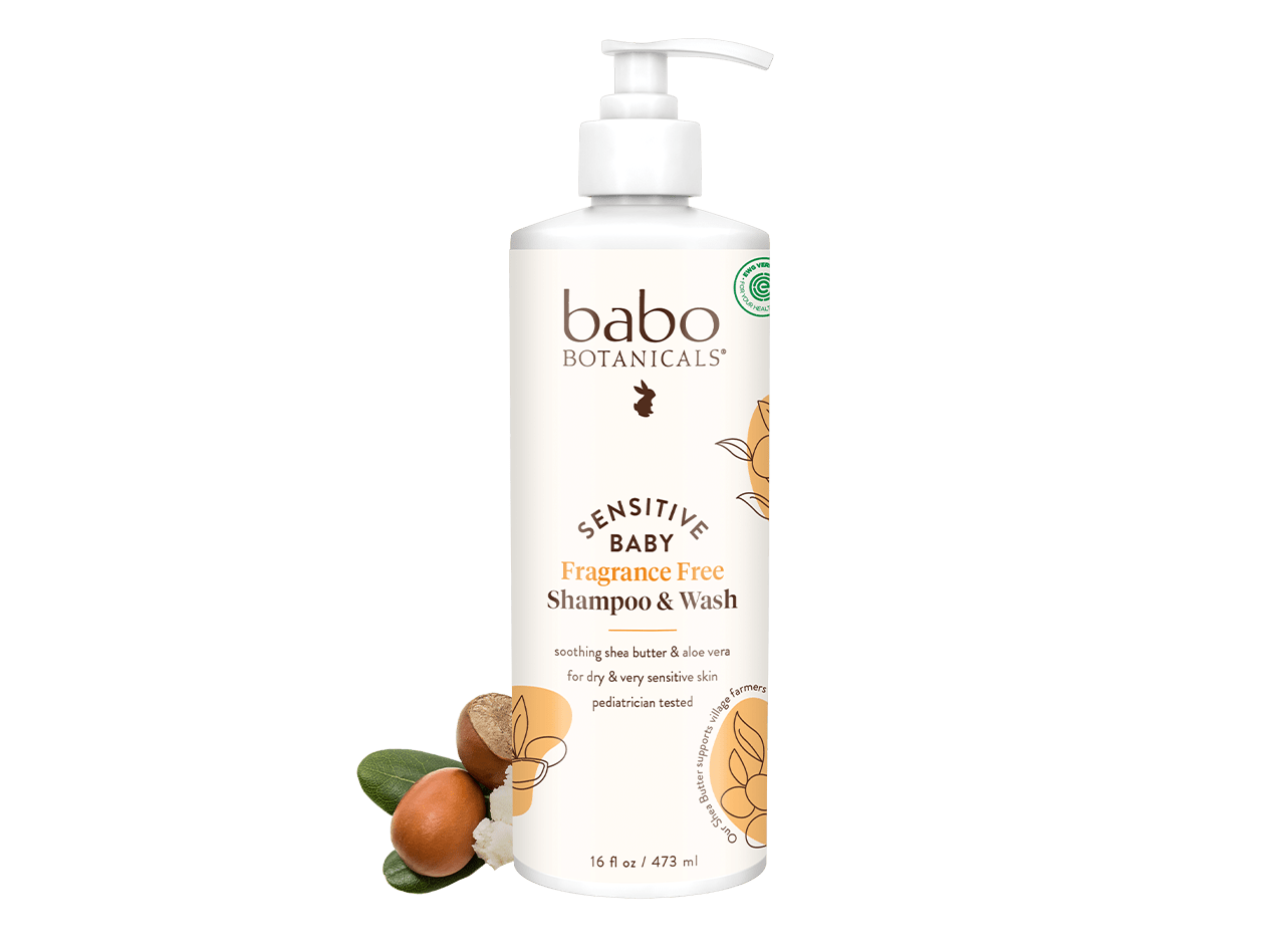 Sensitive Baby Shampoo & Body Wash - 16oz - Babo Botanicals product image