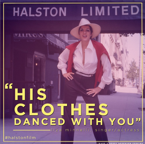 Liza Minnelli in Halston Frédéric Tcheng documentary