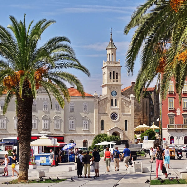 Visit Split at the Adriatic coast in Croatia