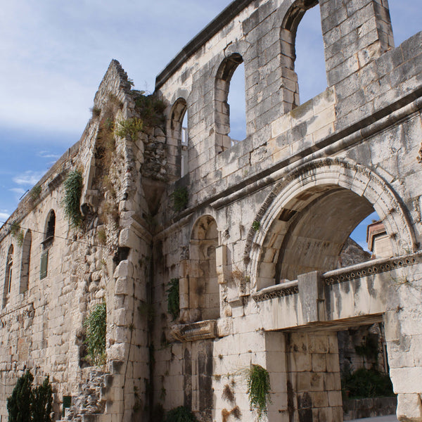 Diocletian Palace in Split Croatia