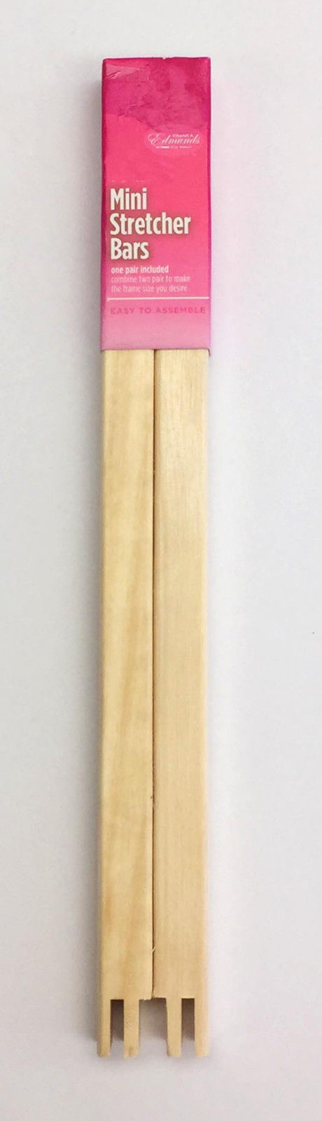 1 PAIR 11" Long Mini Wood Stretcher Bar Frame Needlepoint, Quilting, Stitching by Edmunds