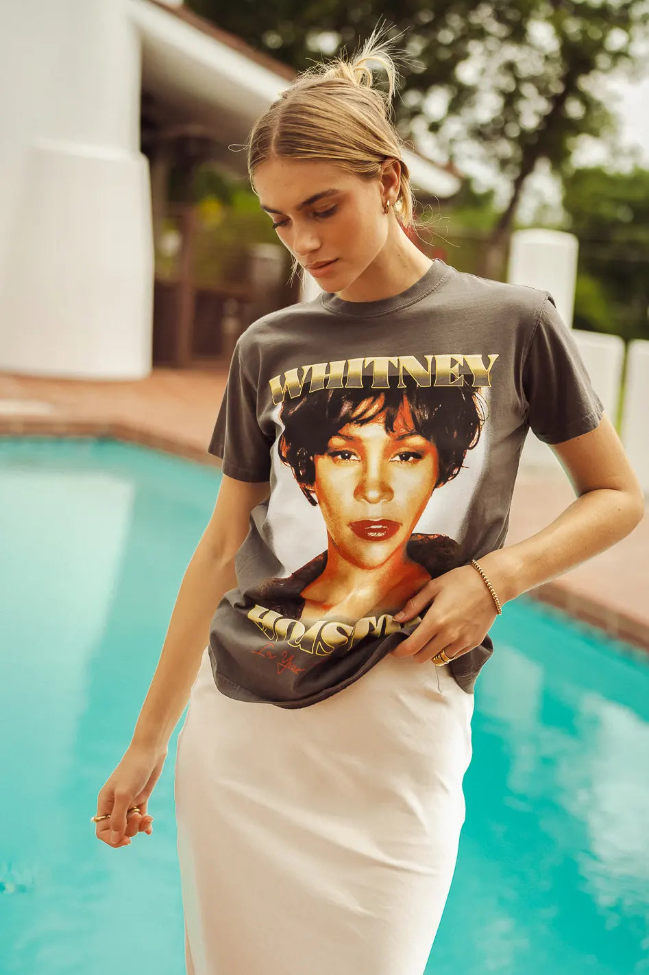 Image of Whitney Houston Graphic Tee - FINAL SALE