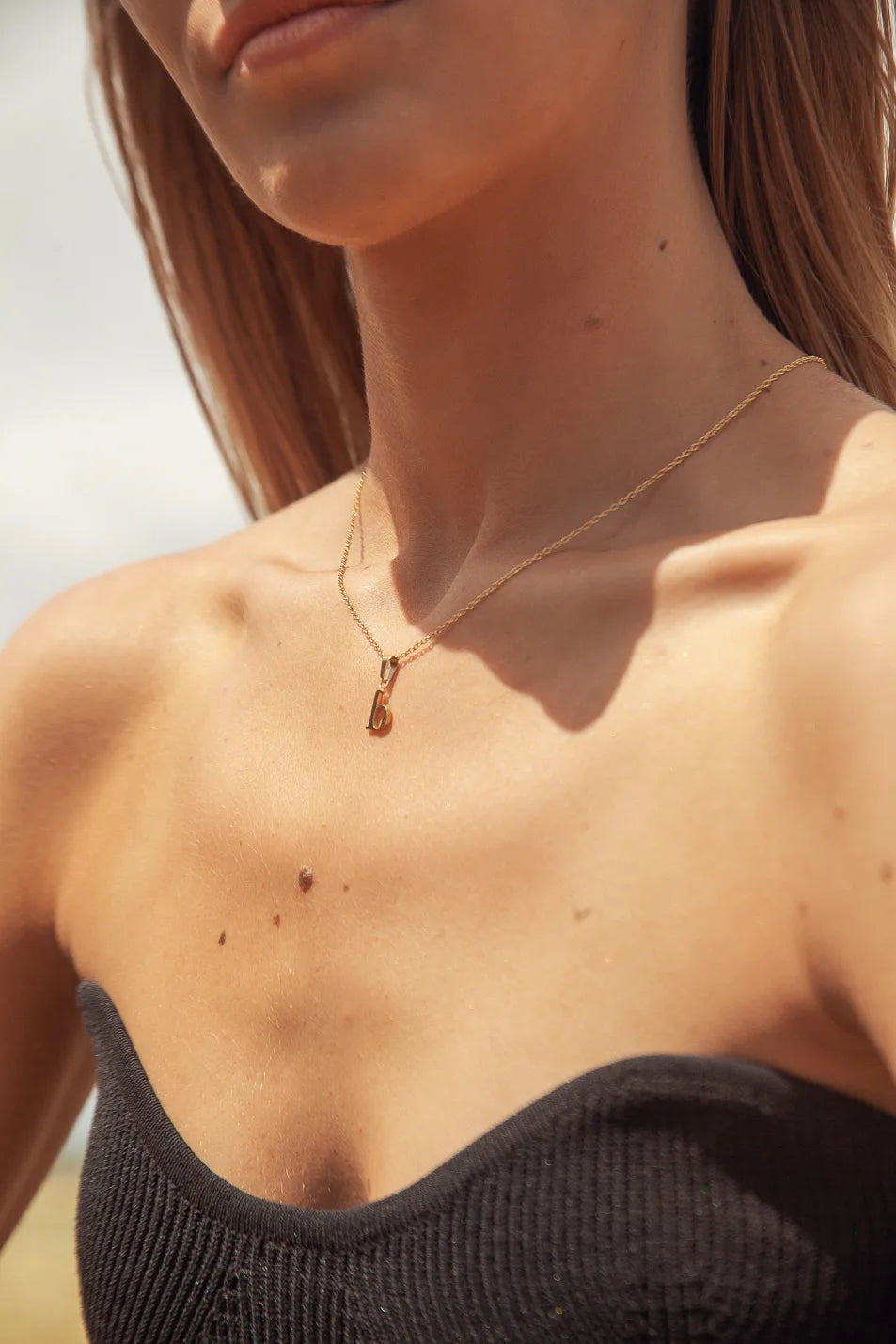 Image of Nella Initial Necklace