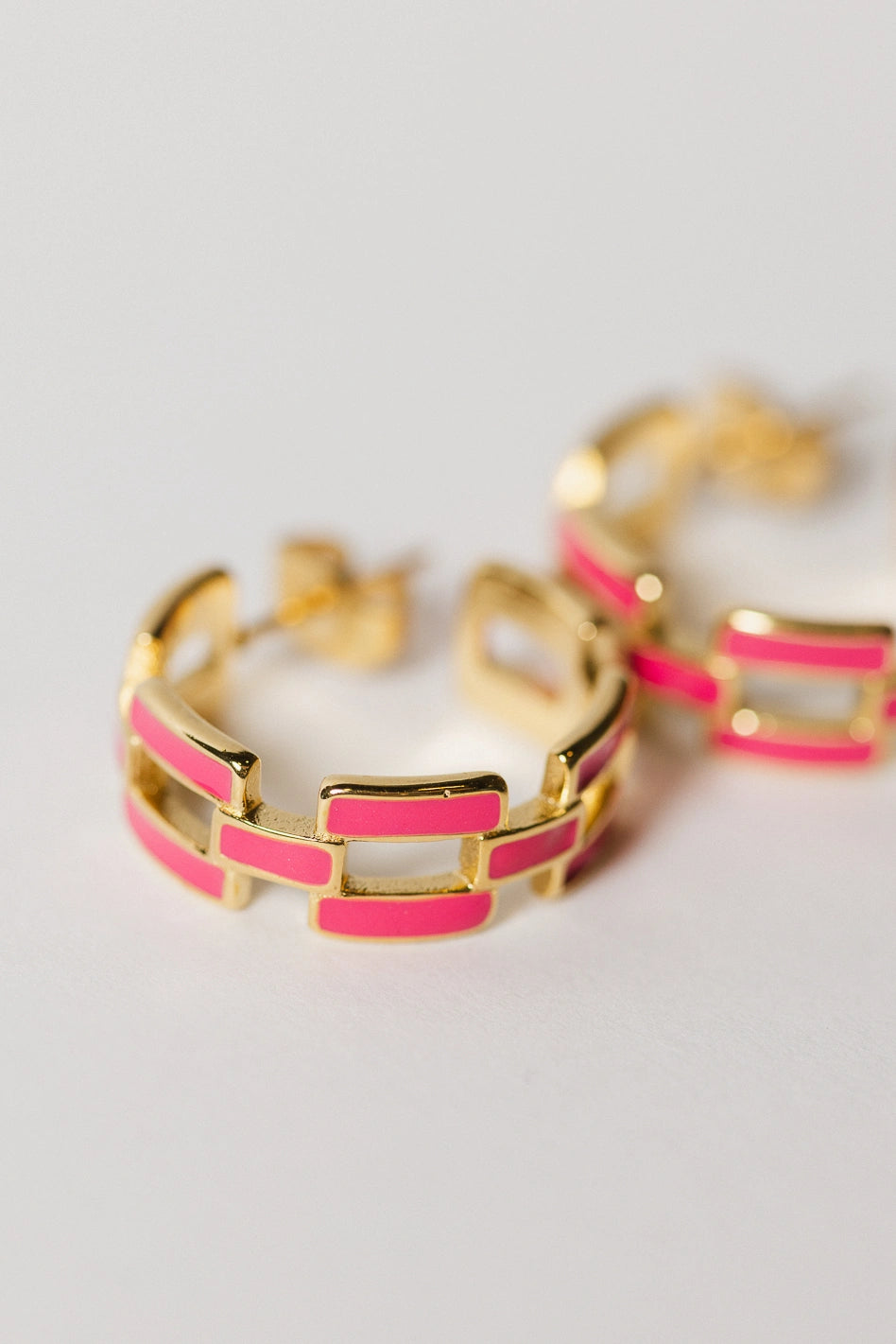 Image of Aylin Earrings in Pink - FINAL SALE