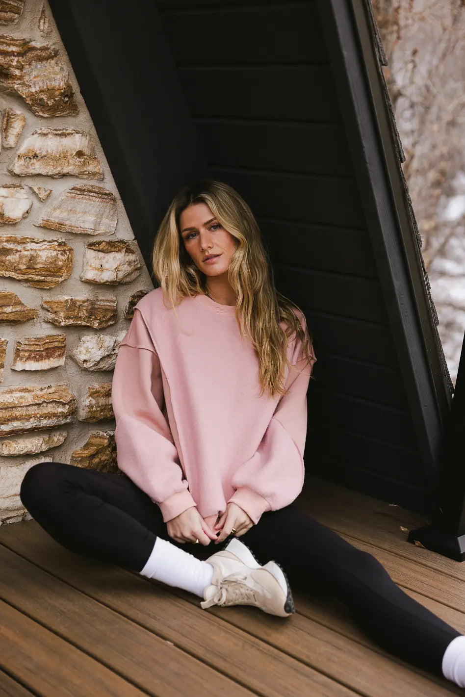 Image of Jane Sweatshirt in Pink