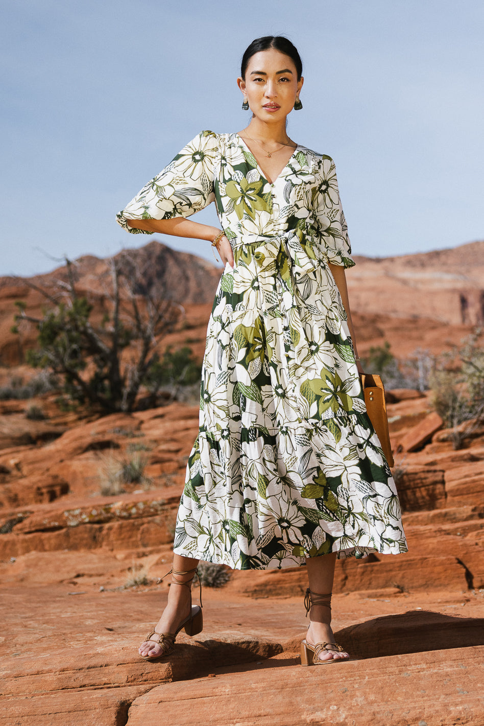 Image of Malia Floral Dress