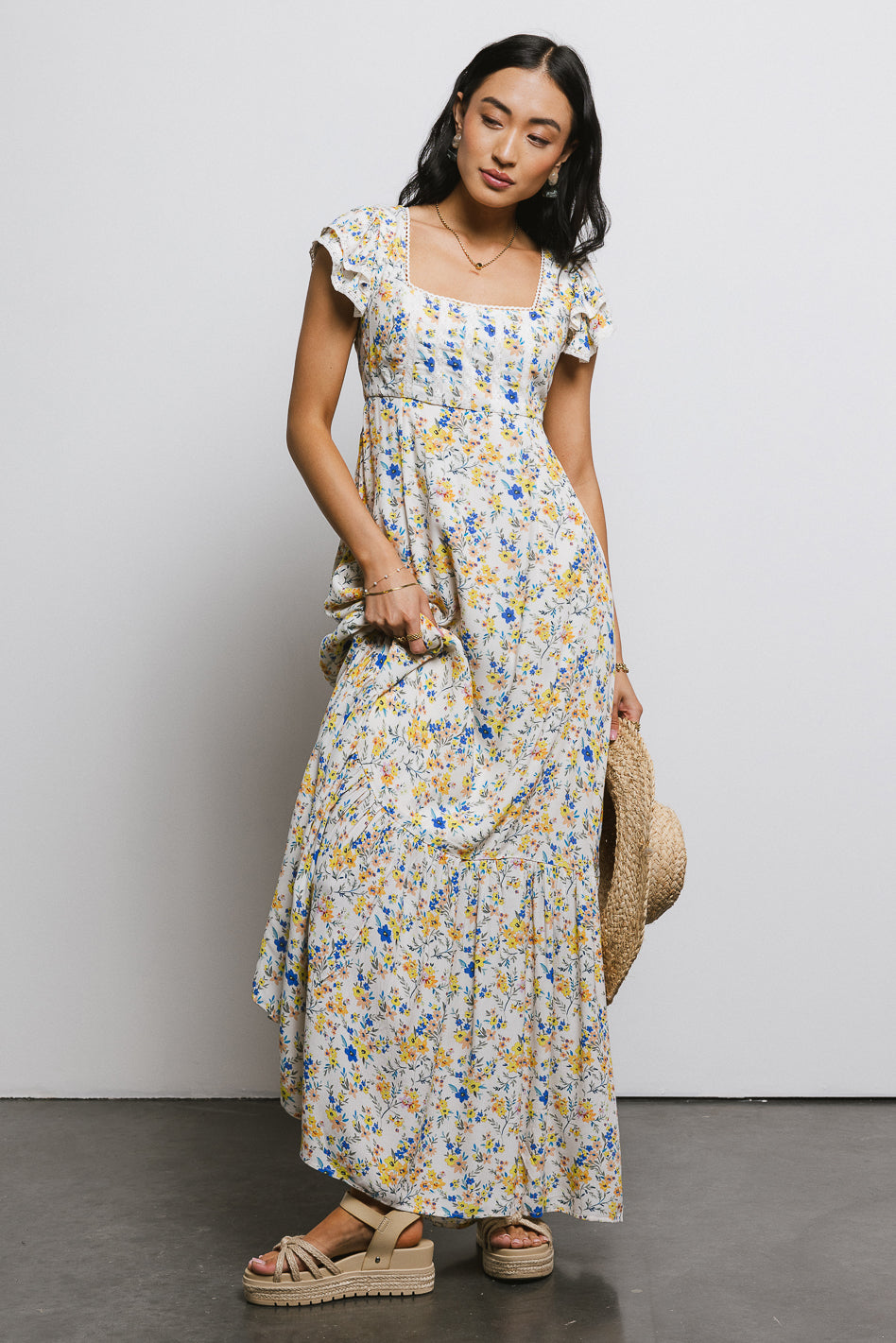 Image of Charlee Floral Maxi Dress