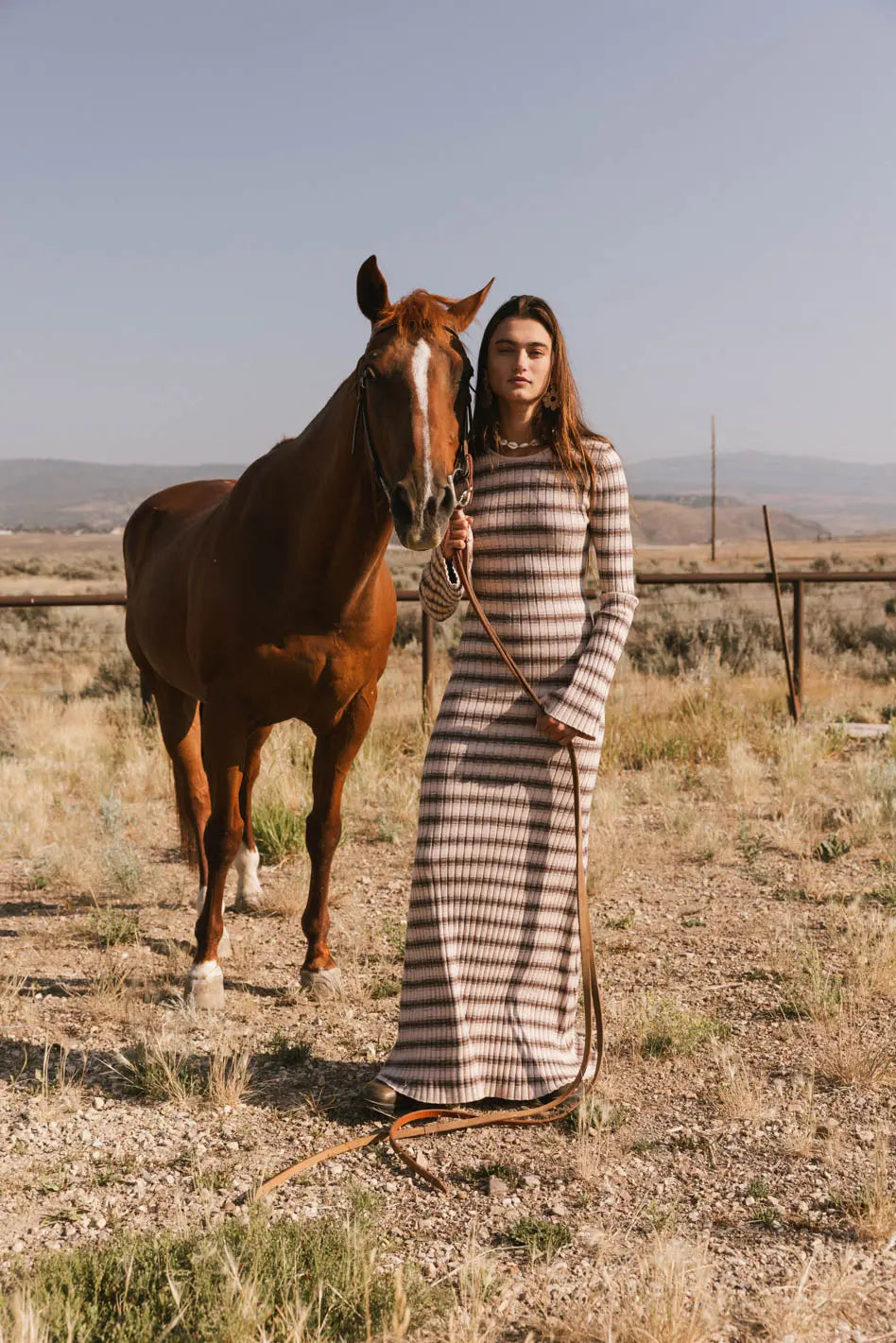 Torrey Striped Maxi Dress