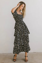 Hart Tiered Maxi Dress - FINAL SALE Nav Image 6