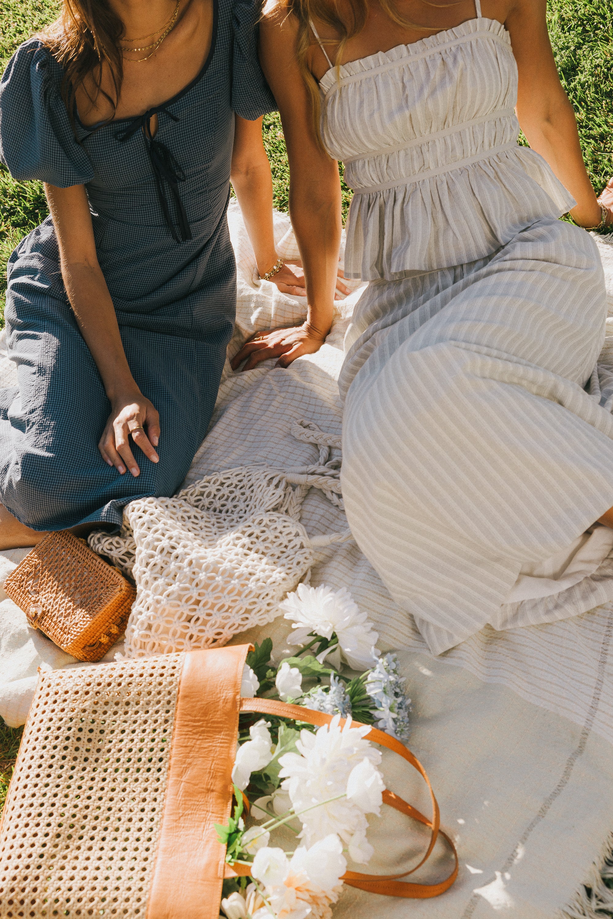 Maisey Striped Maxi Skirt