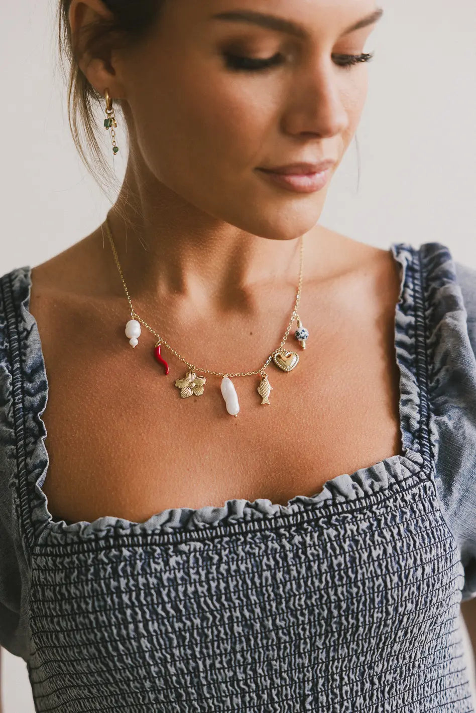 Margot Charm Necklace