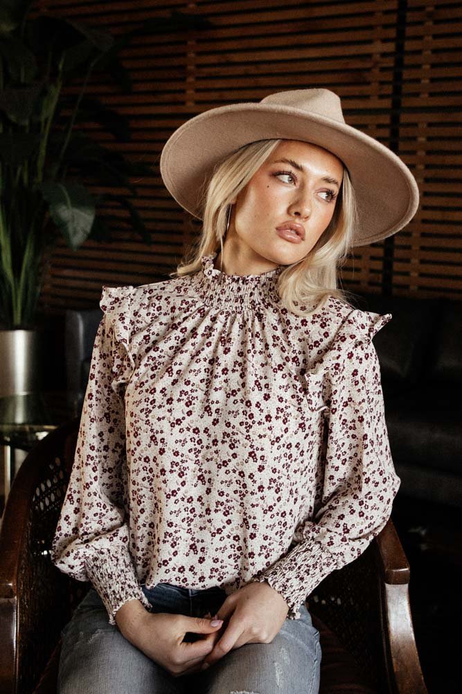 Krissy Floral Blouse - FINAL SALE - böhme