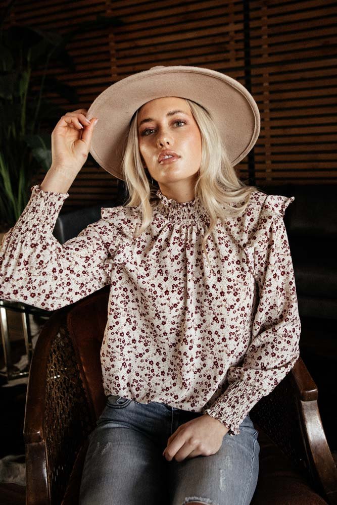 Krissy Floral Blouse - FINAL SALE - böhme