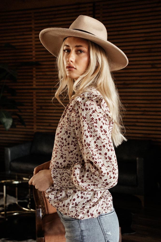 Krissy Floral Blouse - FINAL SALE - böhme