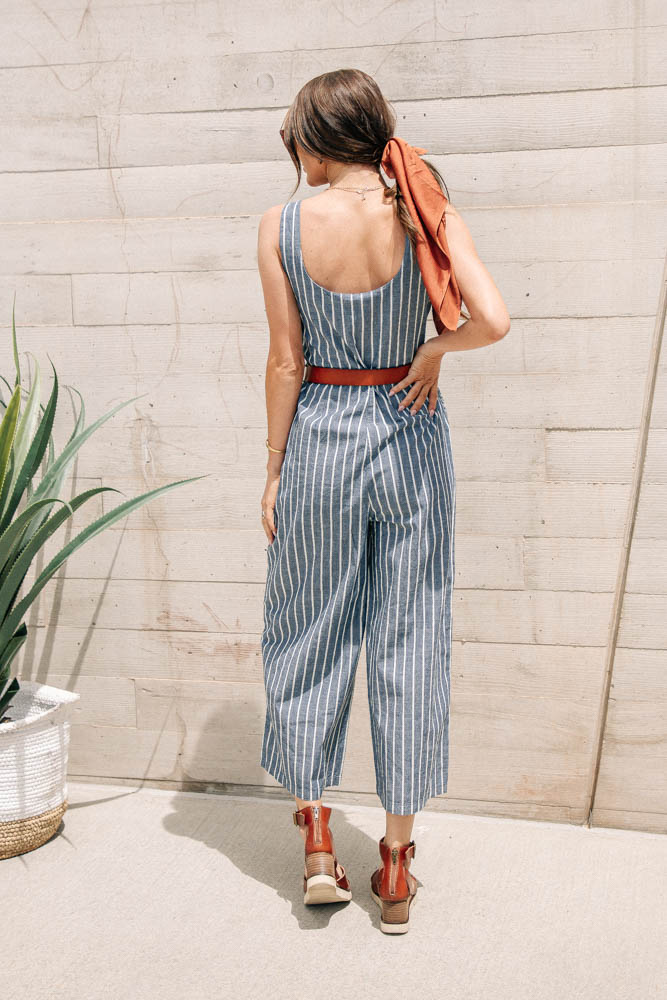 Vero Moda Striped Jumpsuit - FINAL SALE - böhme