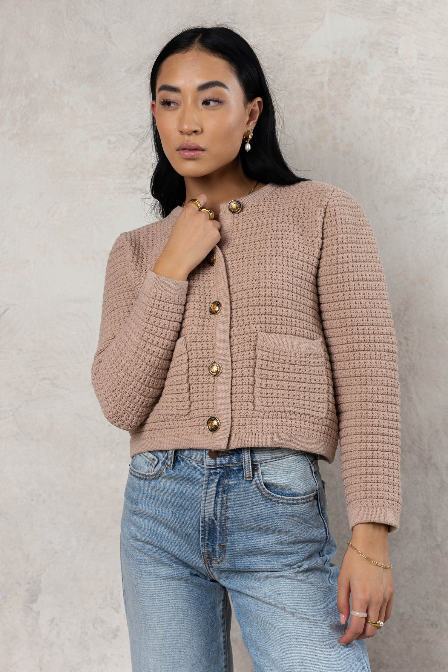 Susan Sweater in Mocha