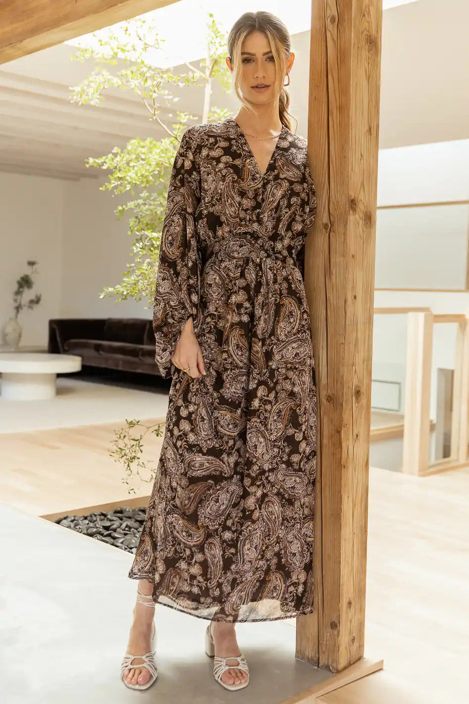 Image of Chaney Paisley Dress - FINAL SALE