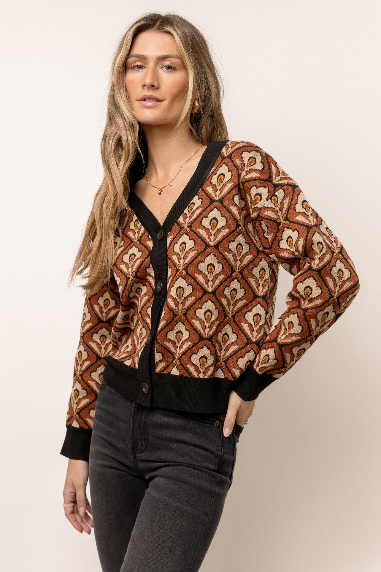 Image of Ivy Printed Sweater