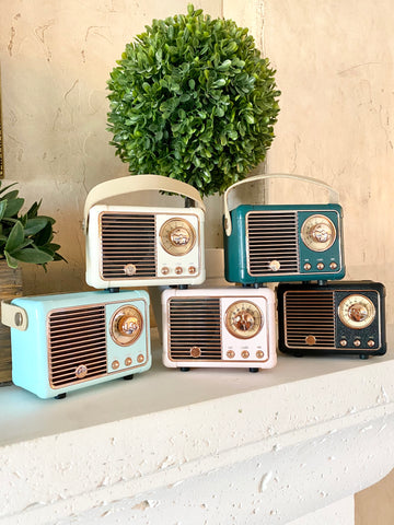 Retro Vintage Radio Bluetooth Speaker – The Lace Door