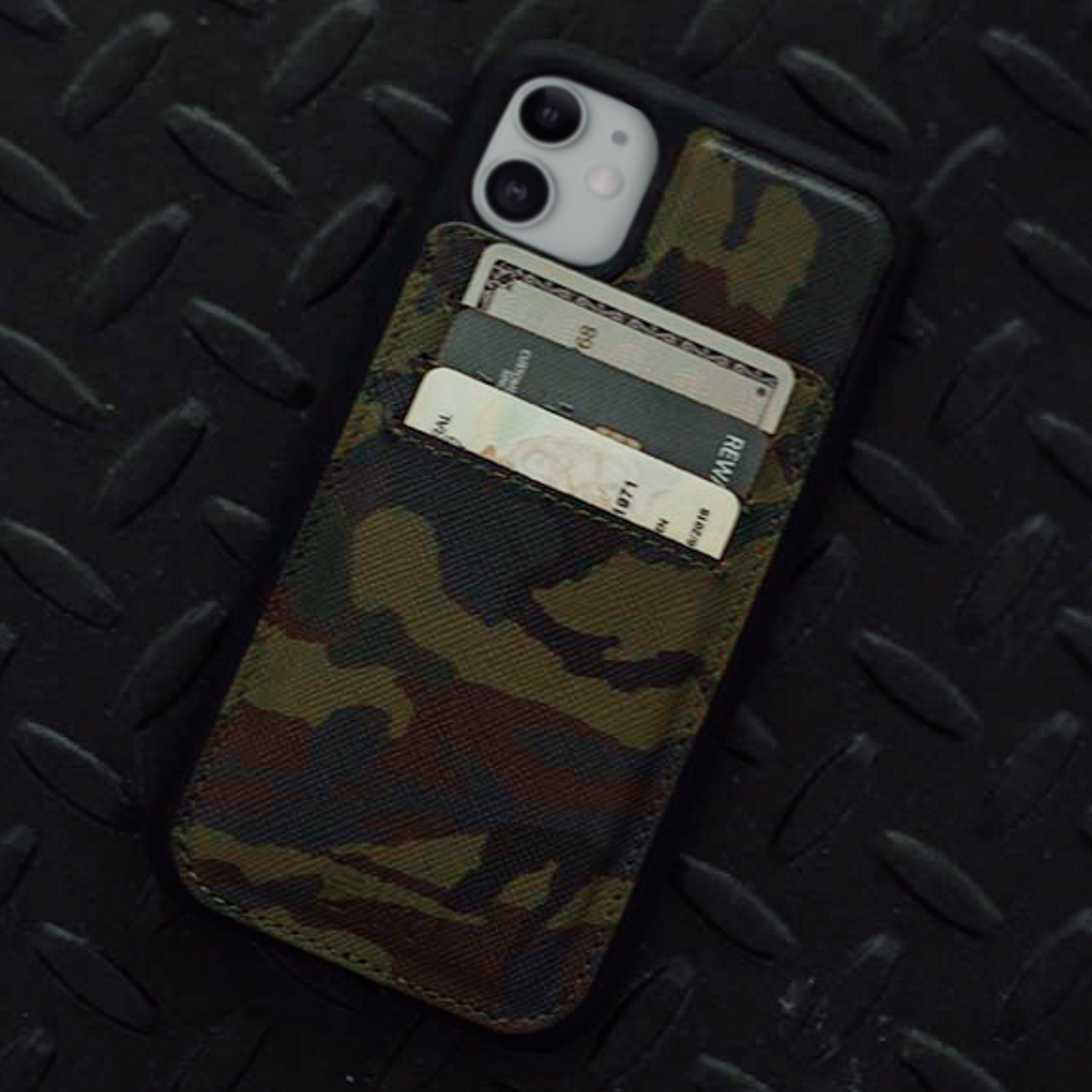 Camo Leather 4-in-1 Case for iPhone 11 Pro