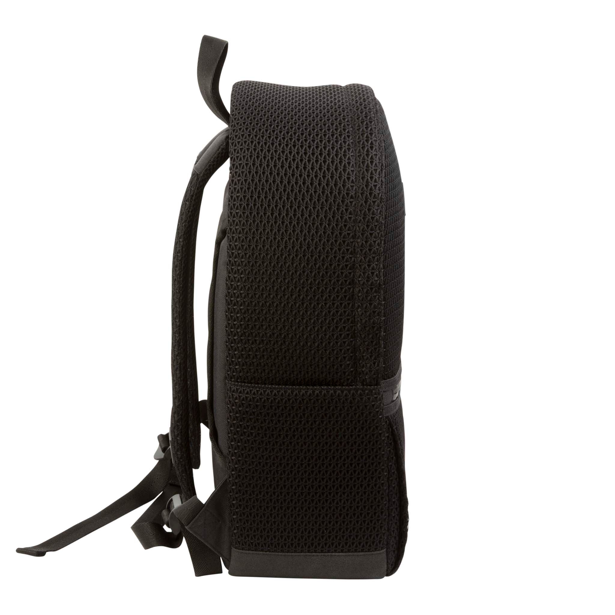 black mesh backpack