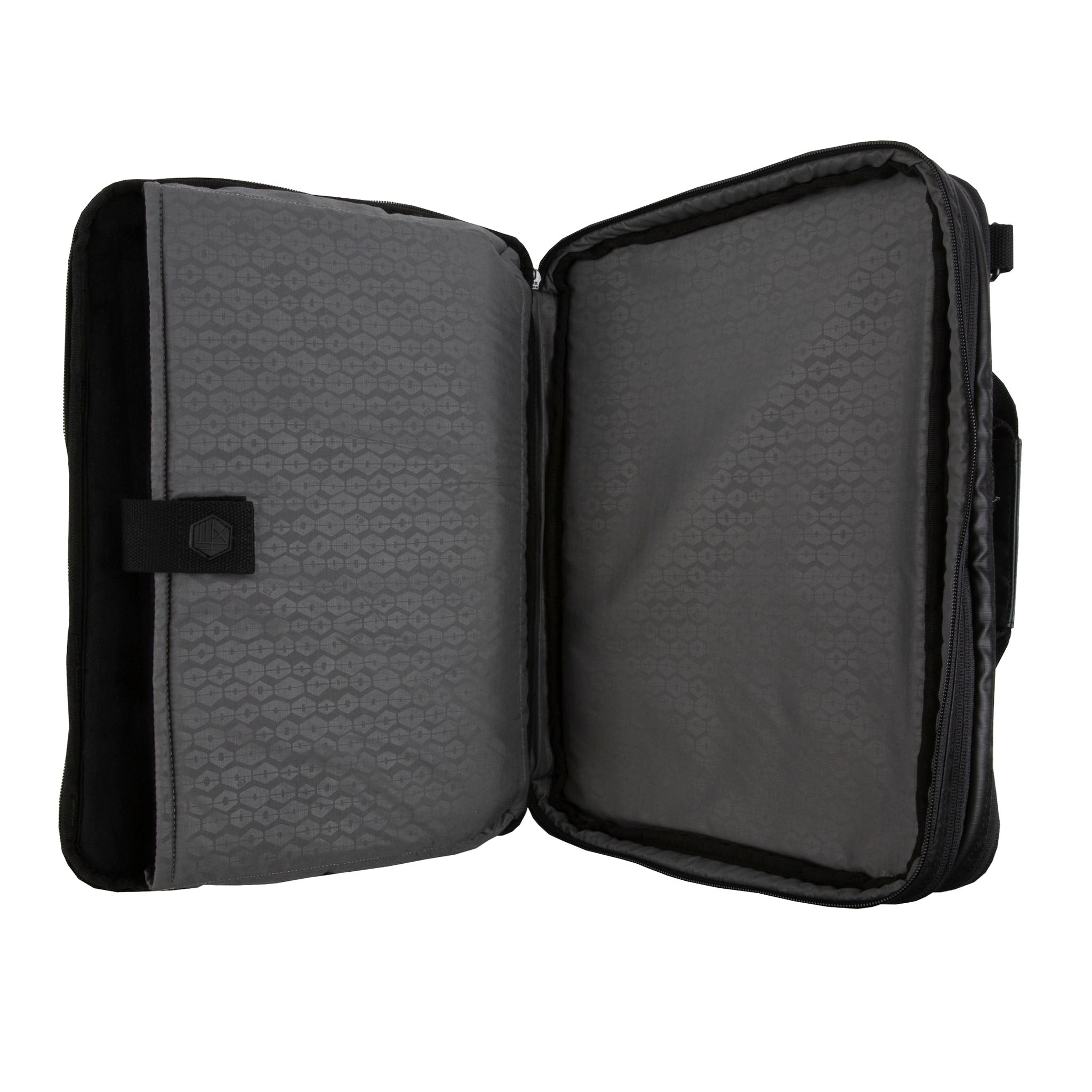 hex nero expandable laptop briefcase