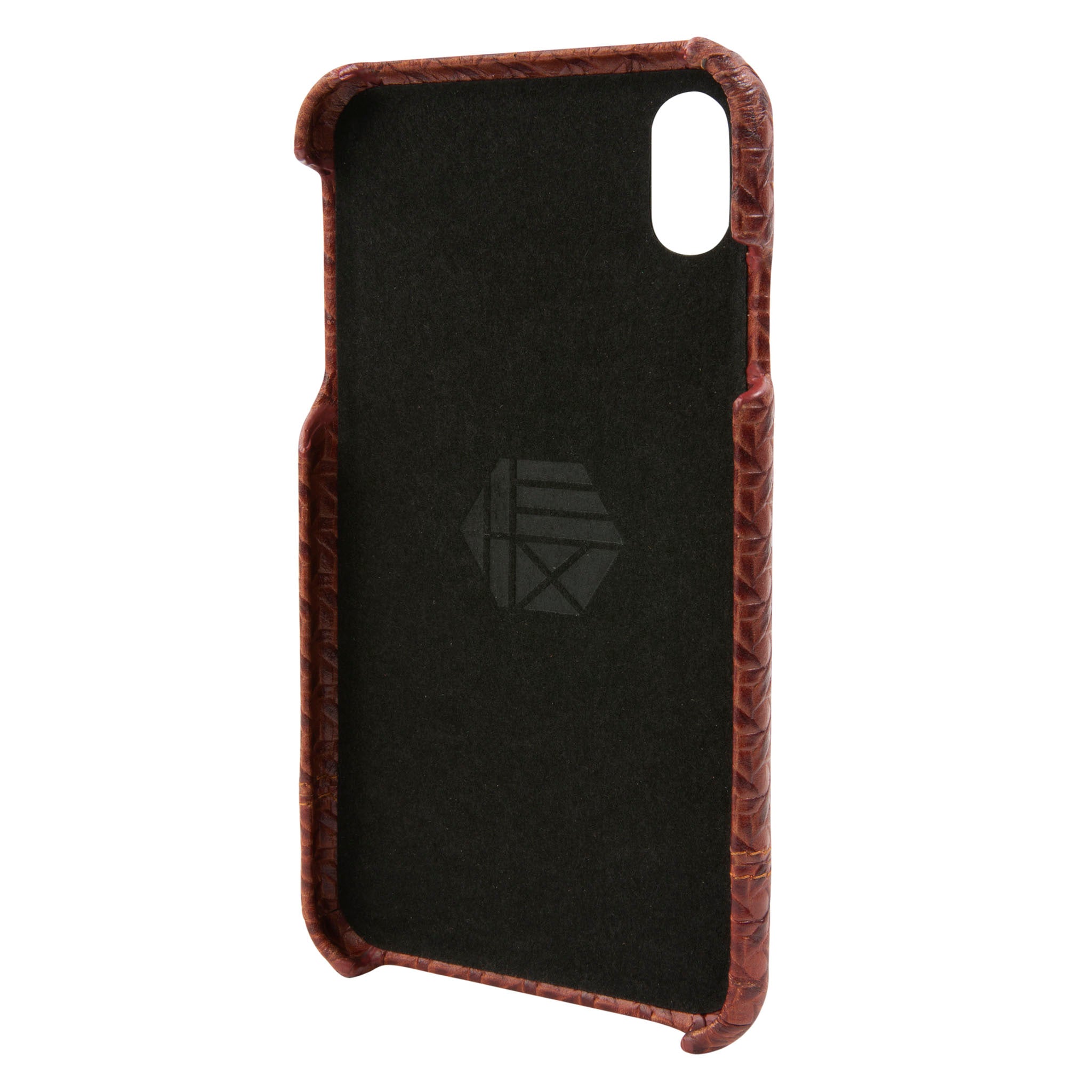 Wicker Leather Shield Wallet for iPhone Xs Max