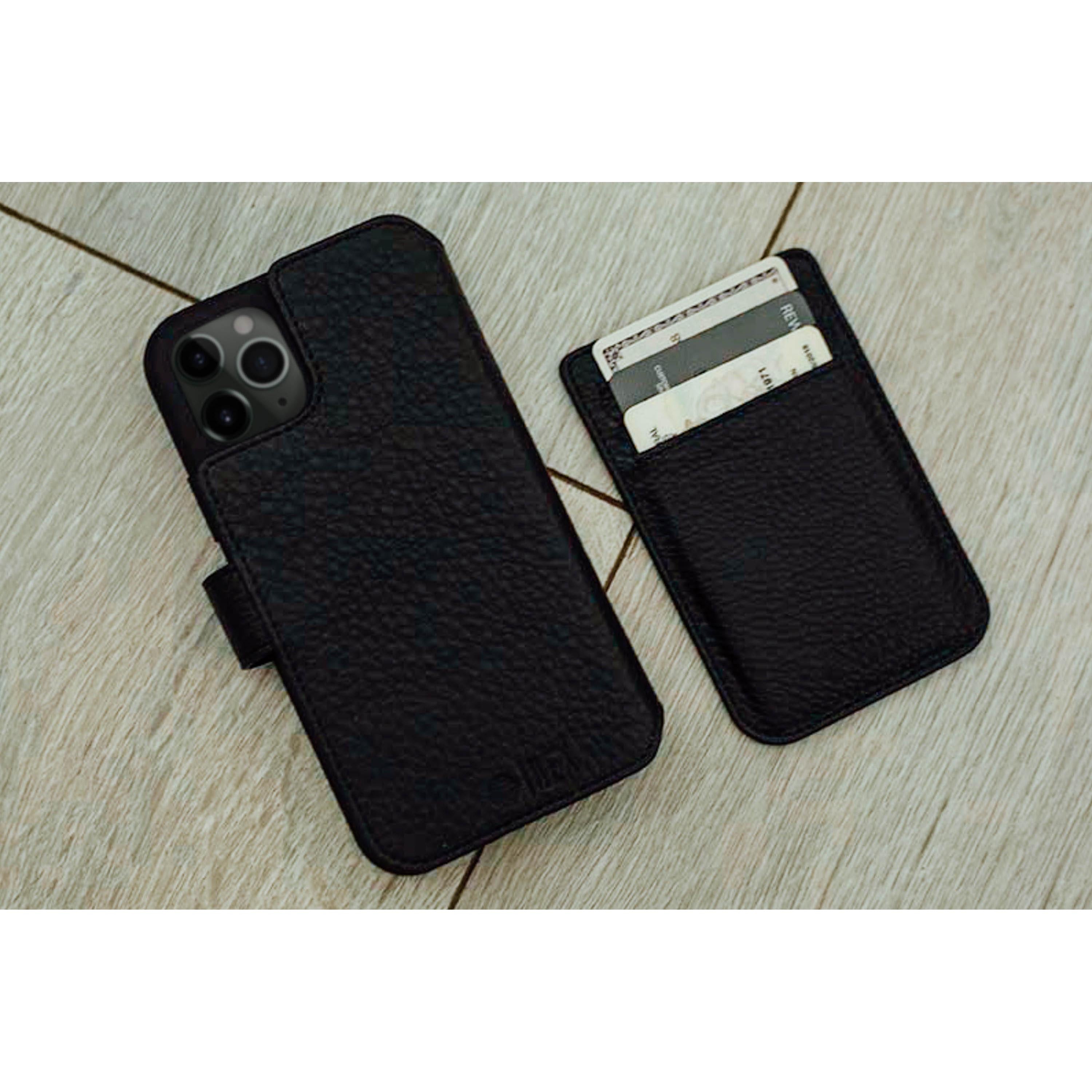 Black Leather 4 In 1 Case For Iphone 11 Pro Hex Brand Hex