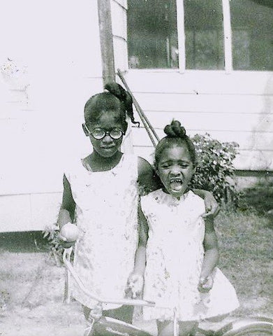 My sister Alicia & I—Sherri Reid, in North Carolina.