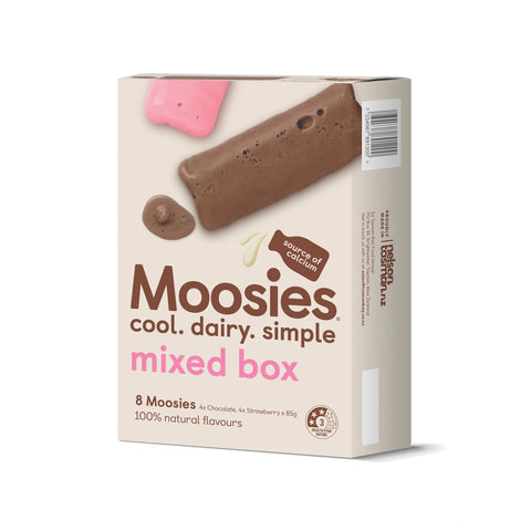 Moosies Vertical Box Chocolate and Strawberry