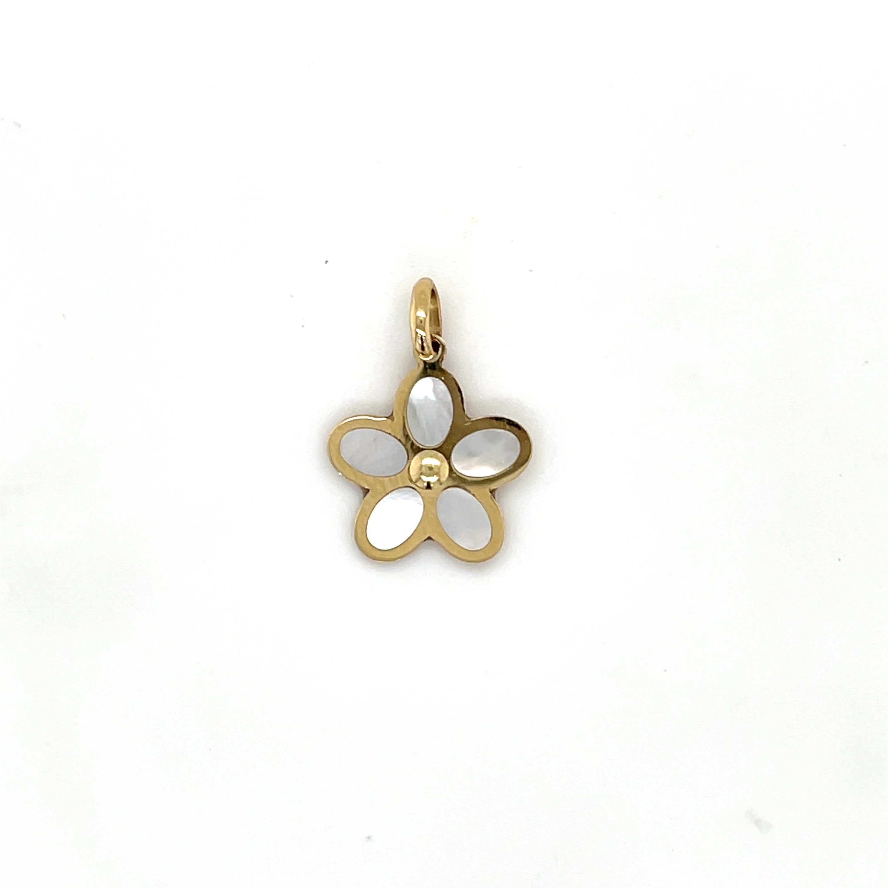 Mini Gemstone Flower Charms