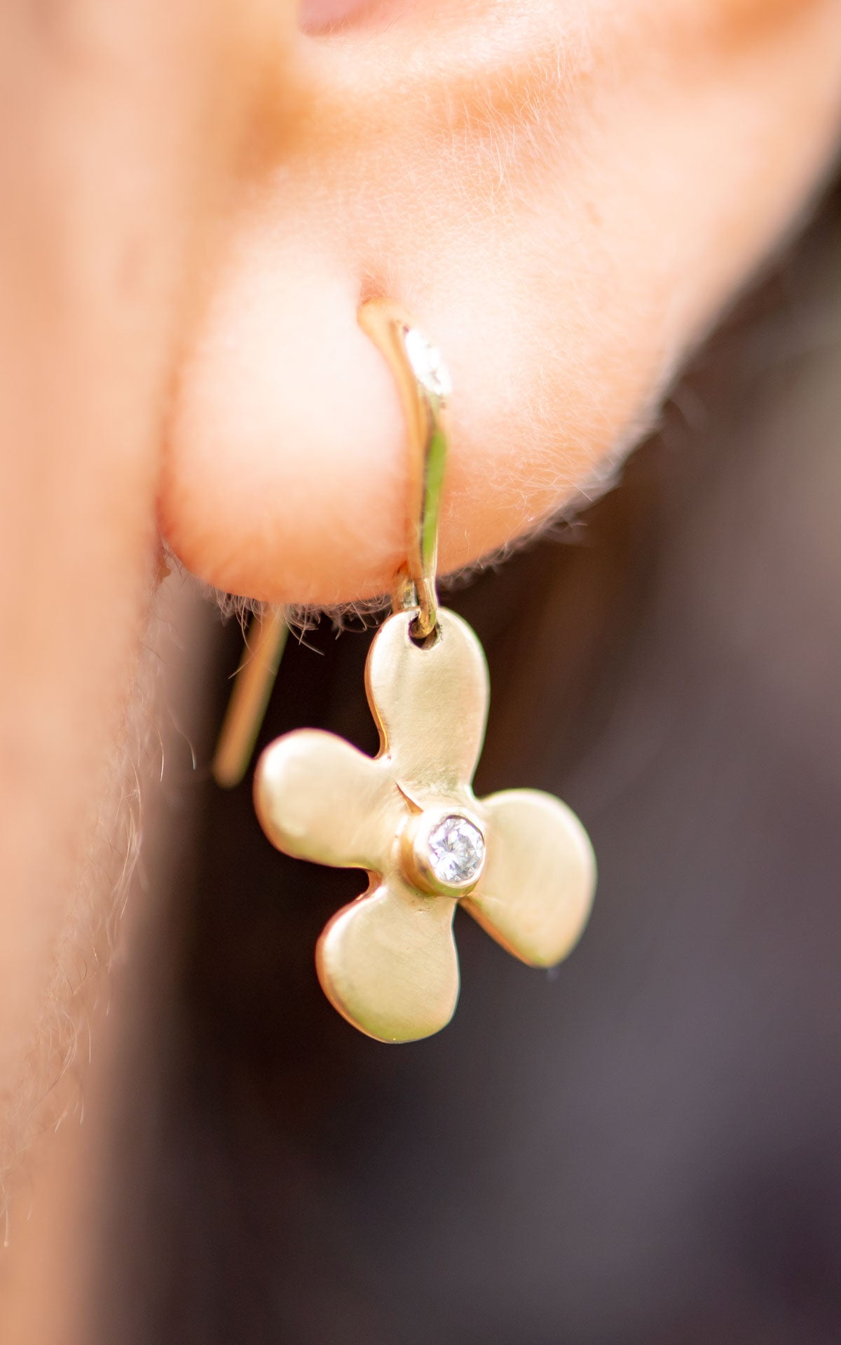 Lily & Diamond Hanging Earrings