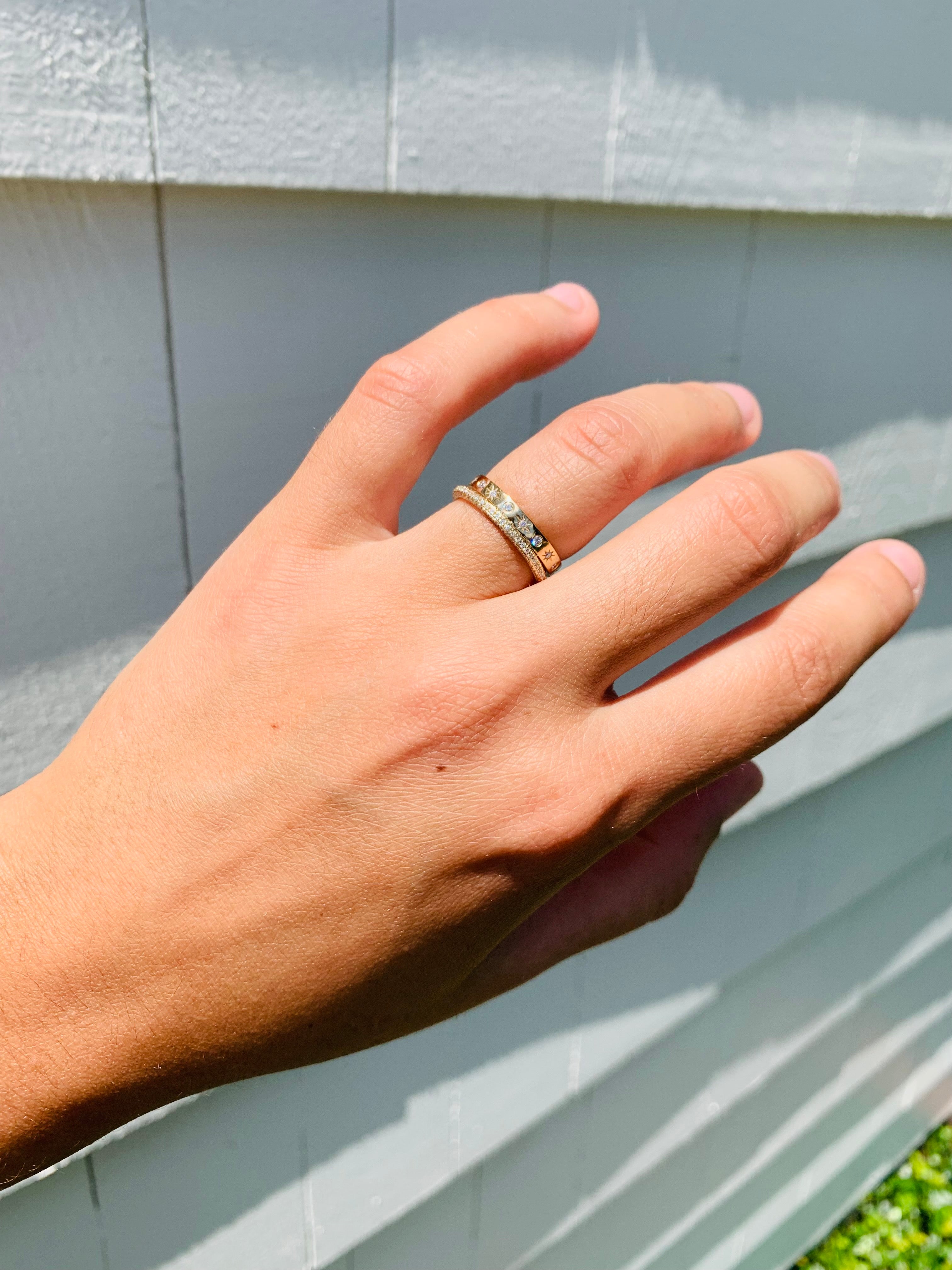 Starburst Diamond Ring