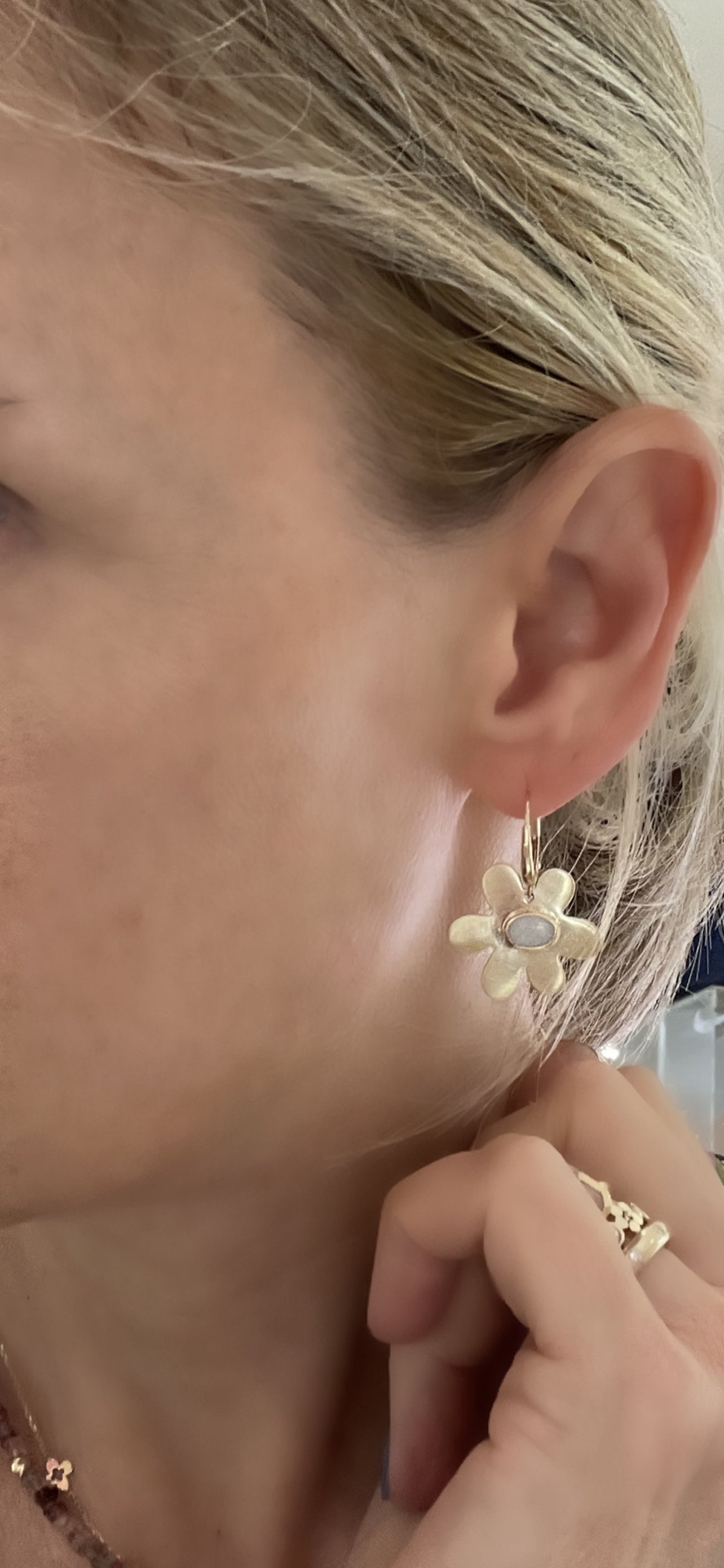 Daisy Opal Earrings