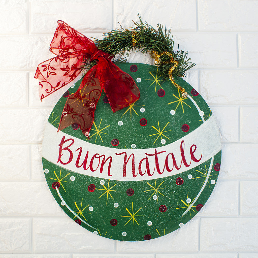 Buon Natale Pictures.Buon Natale Christmas Ball Www Boobaloo Com