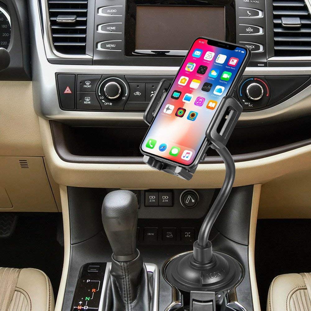 Manier Voetzool inval Universal Car Cup Holder Phone Mount with Longer Neck & 360° Rotatable –  SPY Phone Cases and accessories
