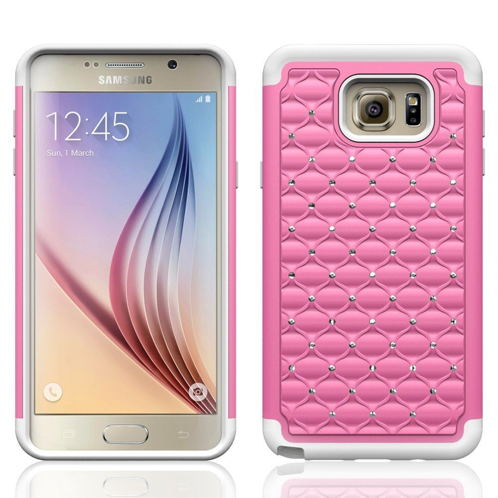 Huisdieren Verdragen geweld Samsung Galaxy S6 Edge Plus Crystal Rhinestone Slim Hybrid Dual Layer – SPY  Phone Cases and accessories