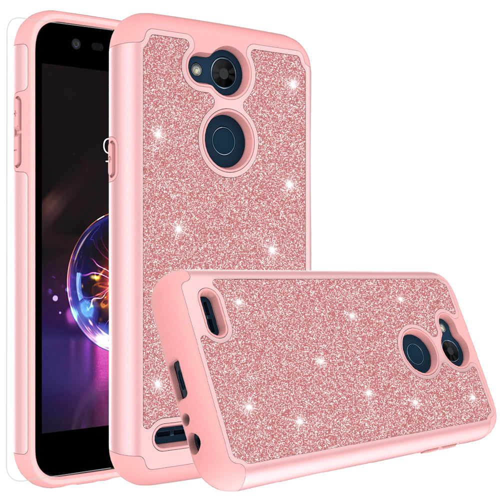 texto Lo anterior Descifrar LG X Power 3 Case, X Power 3 Glitter Bling Heavy Duty Shock Proof Hybr –  SPY Phone Cases and accessories