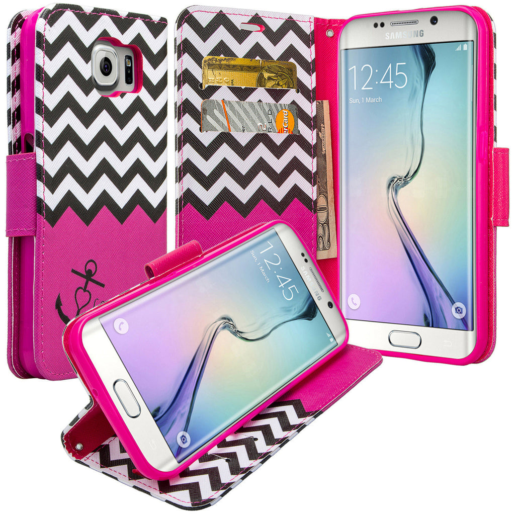 Werkgever Bestaan Vast en zeker Samsung Galaxy S7 Wallet Case, Wrist Strap Pu Leather Magnetic Flip Fo –  SPY Phone Cases and accessories