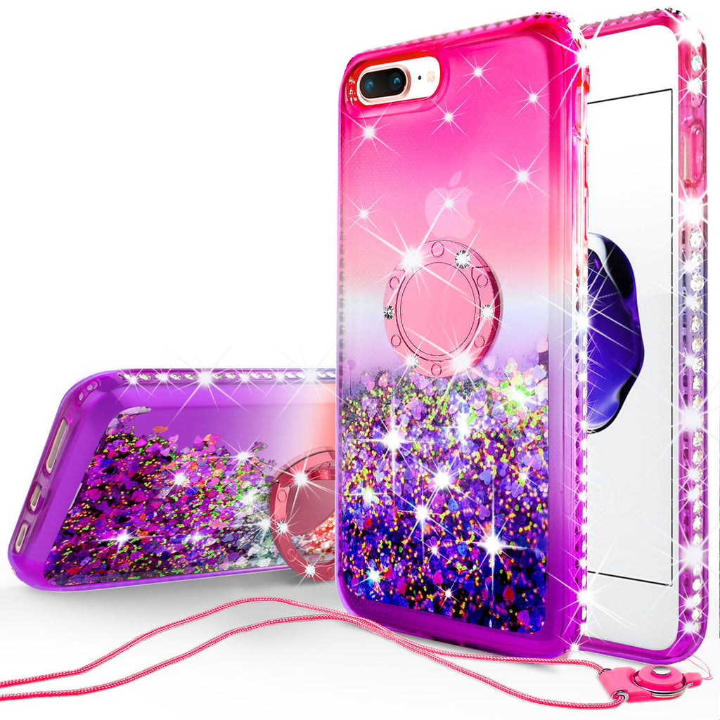 spanning Correlaat Gedetailleerd Glitter Phone Case Kickstand Compatible for Apple iPhone 7 Plus Case, – SPY  Phone Cases and accessories