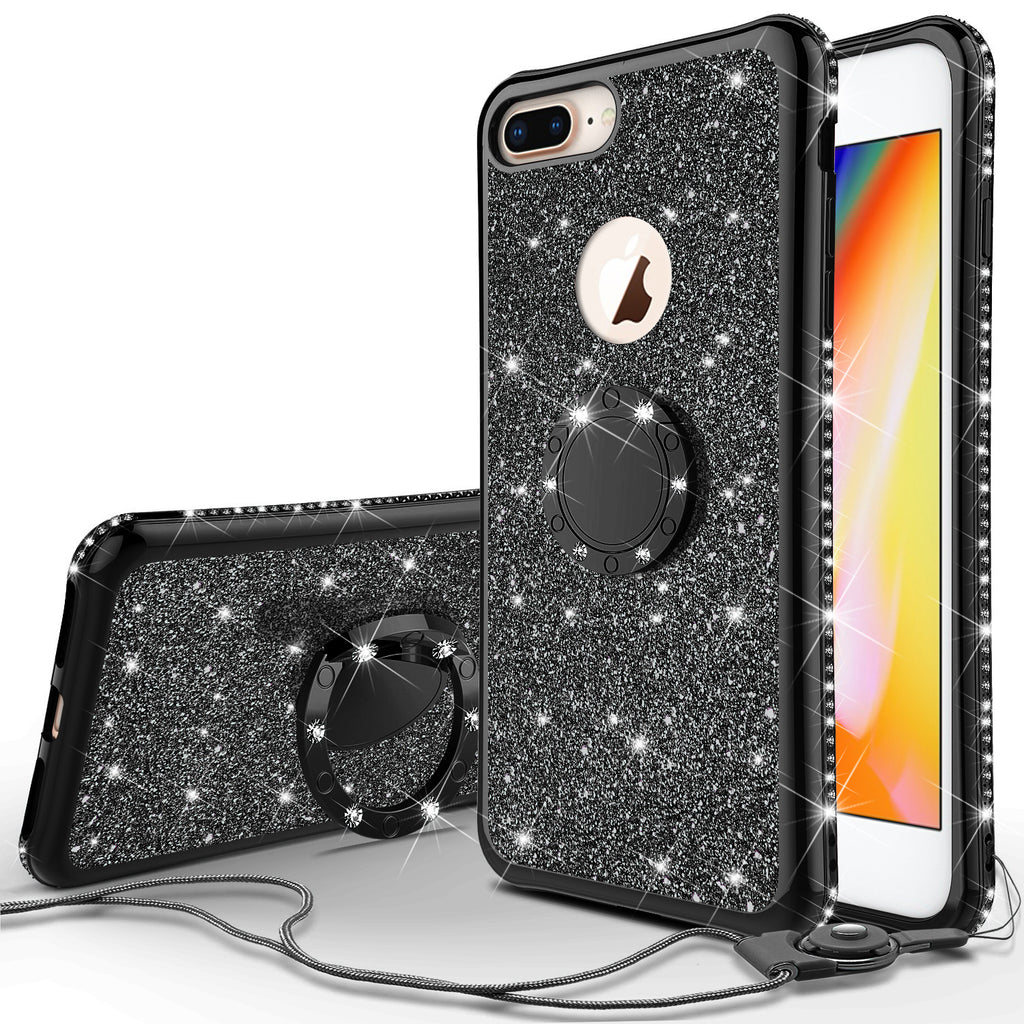 Groet klassiek zal ik doen Glitter Cute Phone Case Girls Kickstand Compatible for Apple iPhone 7 – SPY  Phone Cases and accessories